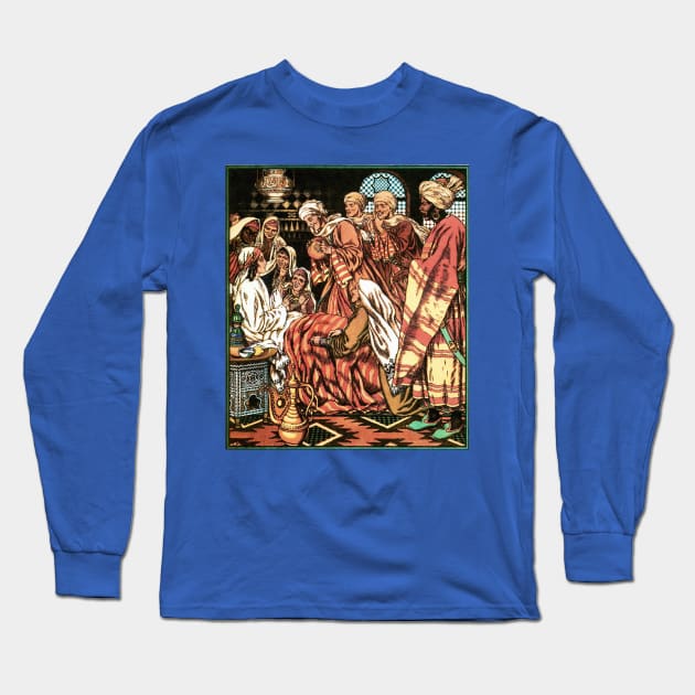 The Magic Carpet - Ivan Bilibin Long Sleeve T-Shirt by forgottenbeauty